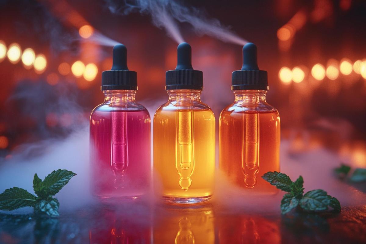 Verschillende soorten e-liquids